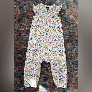 Tea Collection Floral Kids One Piece - Multicolor